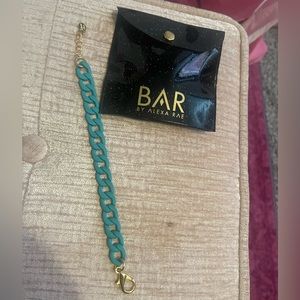 By Alexa Rae bracelet aqua new